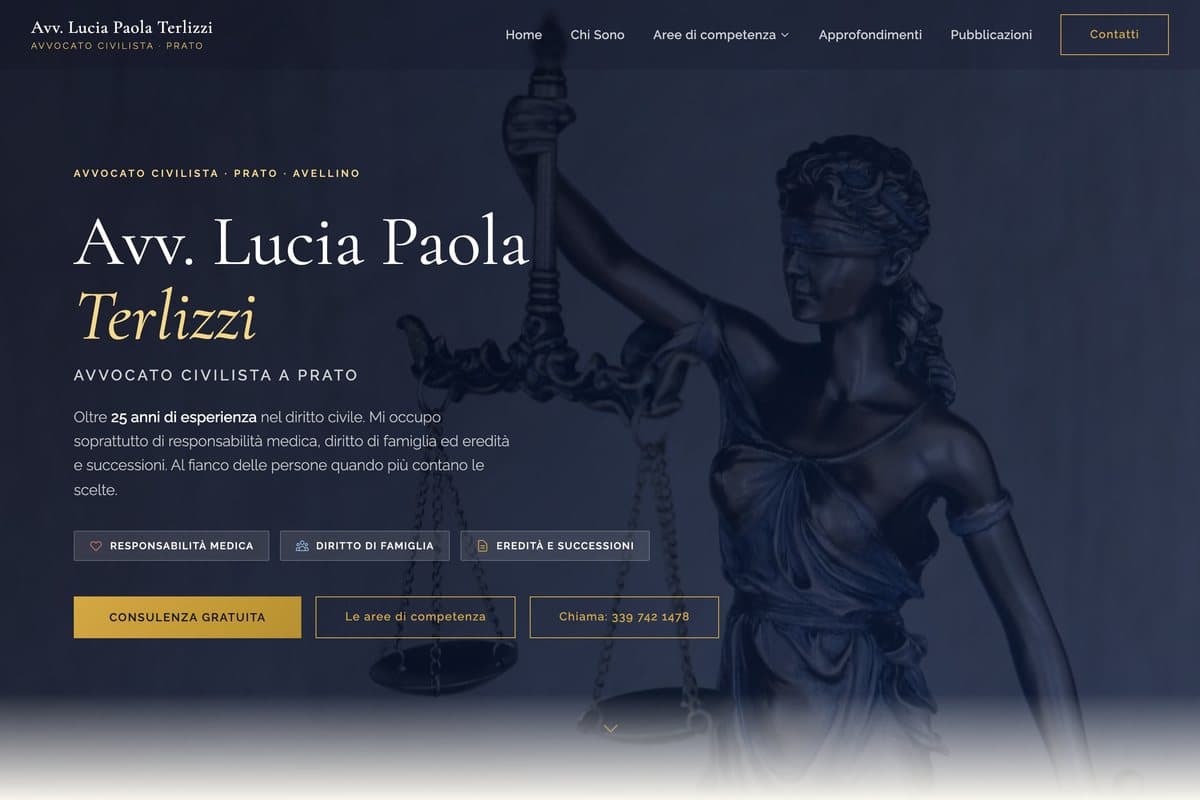 Il sito di Avv. Lucia Paola Terlizzi