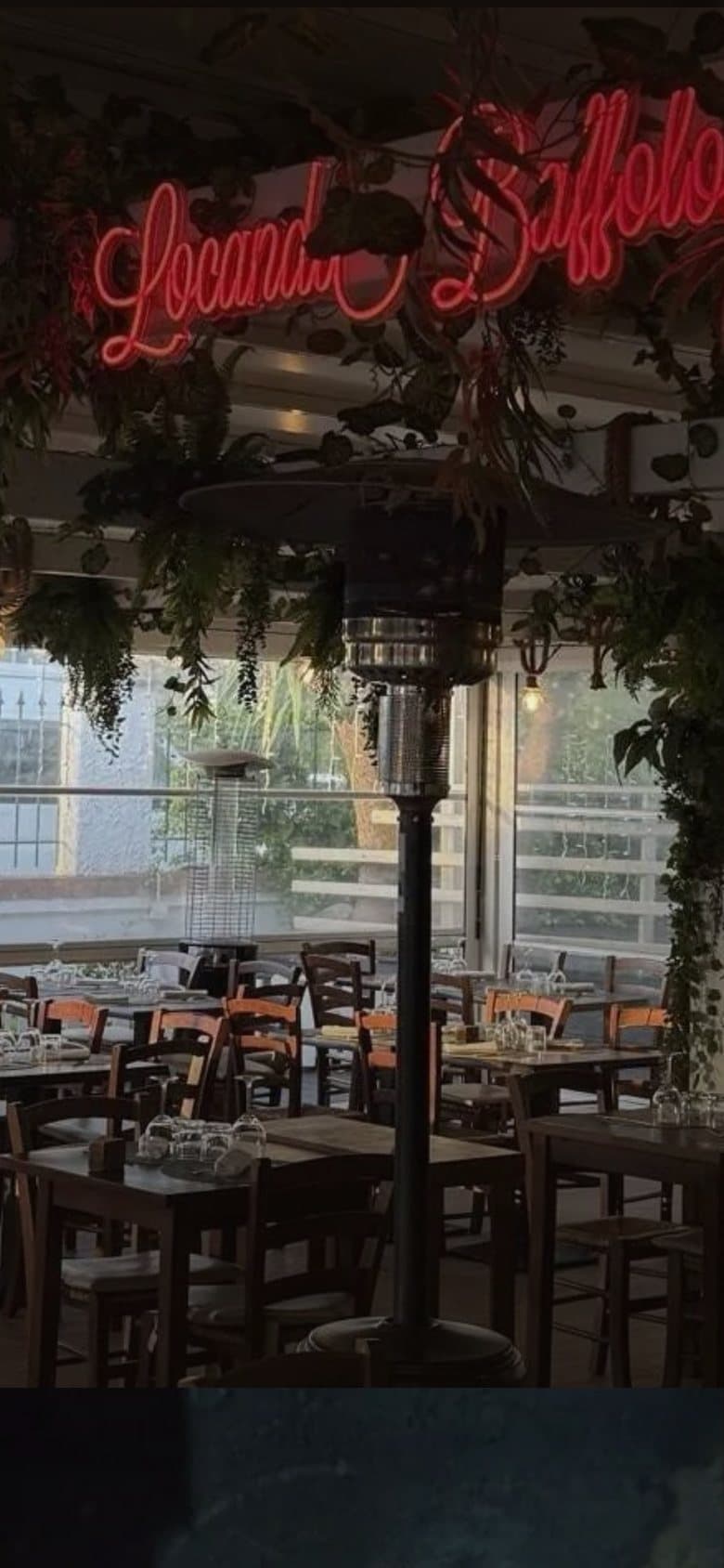 Il sito di Locanda Baffolona da telefono, schermata 2 di 3